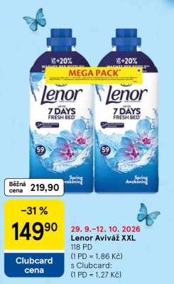 Lenor Aviváž XXL