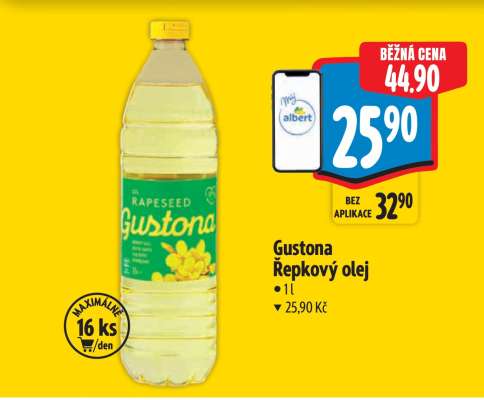 Gustona Řepkový olej
