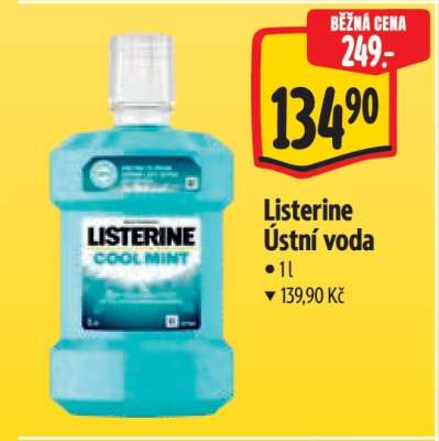 Listerine ústní voda