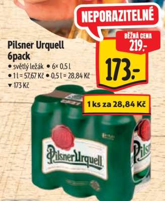 Pilsner Urquell 6pack