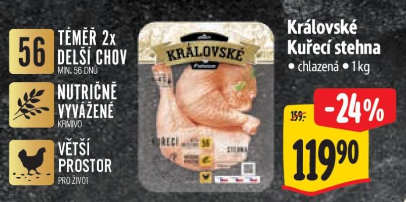 Královské Kuřecí stehna