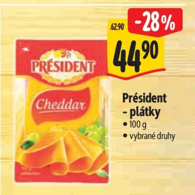 Président plátky