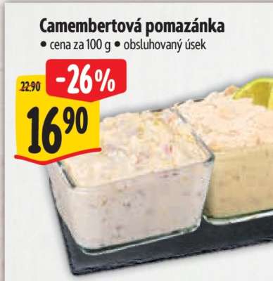 Camembertová pomazánka
