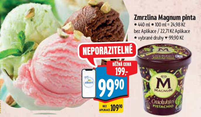 Zmrzlina Magnum Pinta