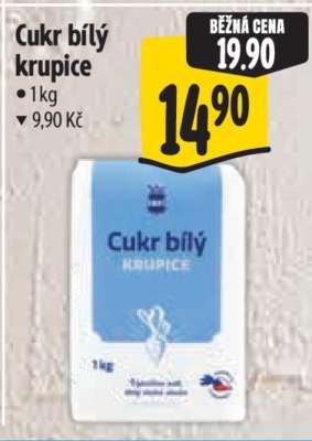 Cukr bílý krupice