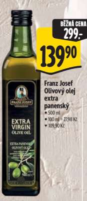 Franz Josef Olivový olej extra panenský