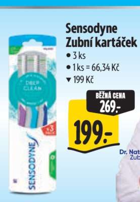 Sensodyne zubní kartáček