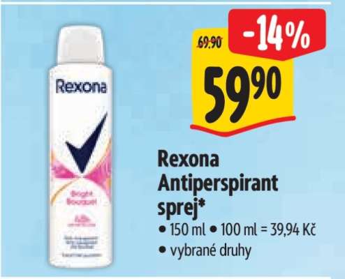 Rexona antiperspirant sprej