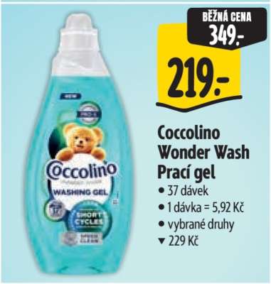 Coccolino Wonder Wash Prací gel