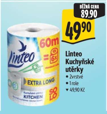 Linteo kuchyňské utěrky