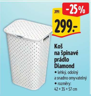 Koš na špinavé prádlo Diamond*