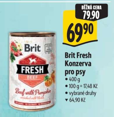 Brit Fresh Konzerva pro psy