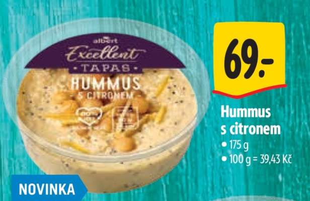 Hummus s citronem