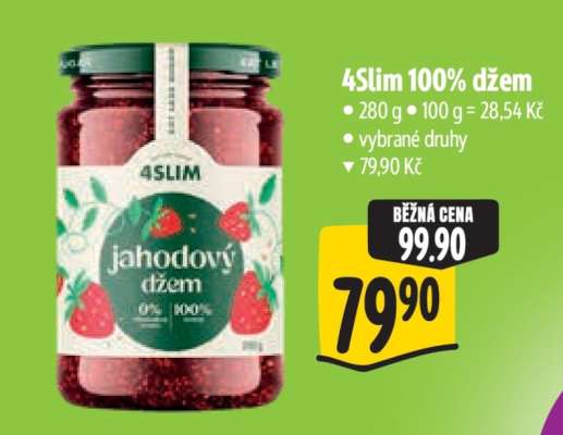 4Slim 100% džem