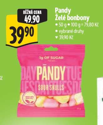 Pändy Želé bonbony