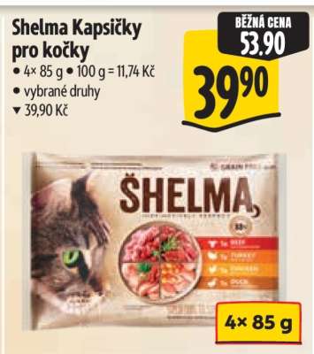 Shelma kapsičky pro kočky
