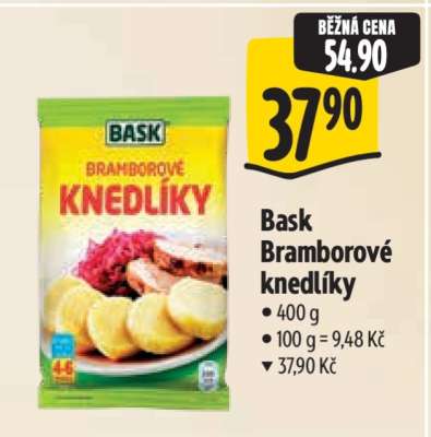 BASK Bramborové knedlíky