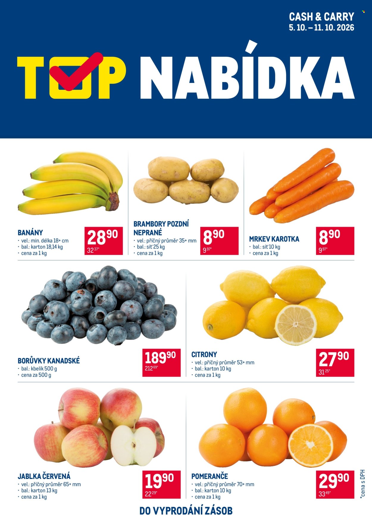 Leták MAKRO - 5.10.2026 - 11.10.2026. Strana 1