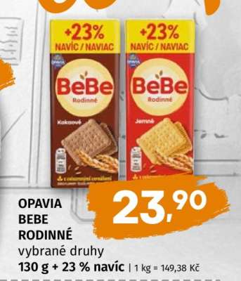 Opavia BeBe Rodinné