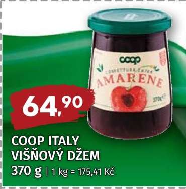 COOP ITALY VIŠŇOVÝ DŽEM
