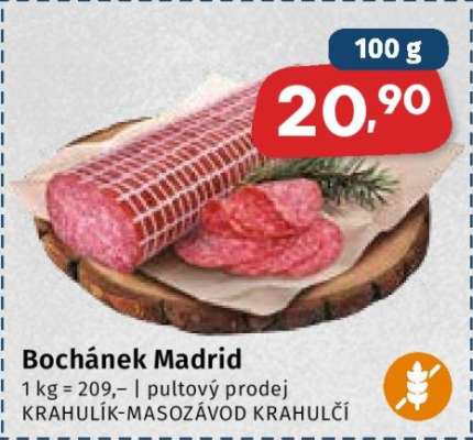 Bochánek Madrid