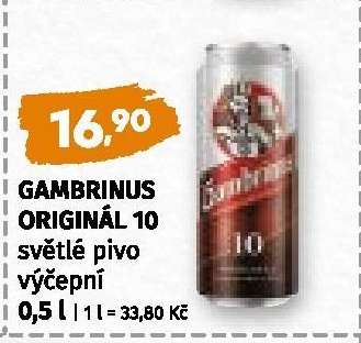 Gambrinus Originál 10
