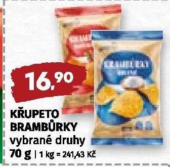 Křupeto brambůrky