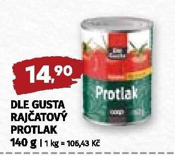 DLE GUSTA RAJČATOVÝ PROTLAK