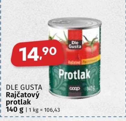 DLE GUSTA RAJČATOVÝ PROTLAK