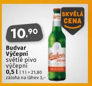 Budvar výčepní