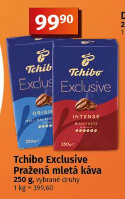 Tchibo Exclusive Pražená mletá káva