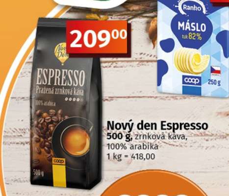 NOVÝ DEN ESPRESSO