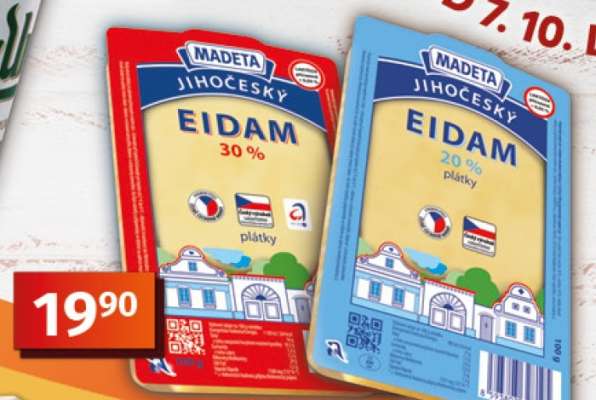 Madeta Jihočeský eidam
