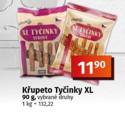 Křupeto Tyčinky XL