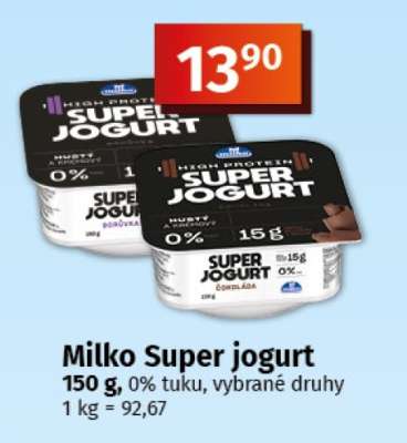 Milko Super jogurt