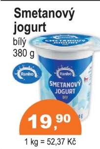 Smetanový jogurt