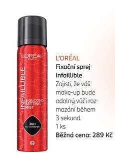 L'Oréal Fixační sprej Infaillible