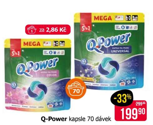 Q-Power kapsle 70 dávek