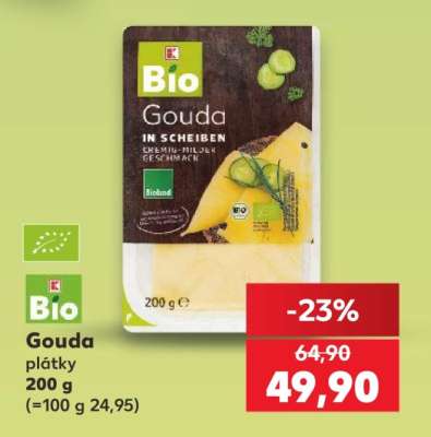 Gouda plátky