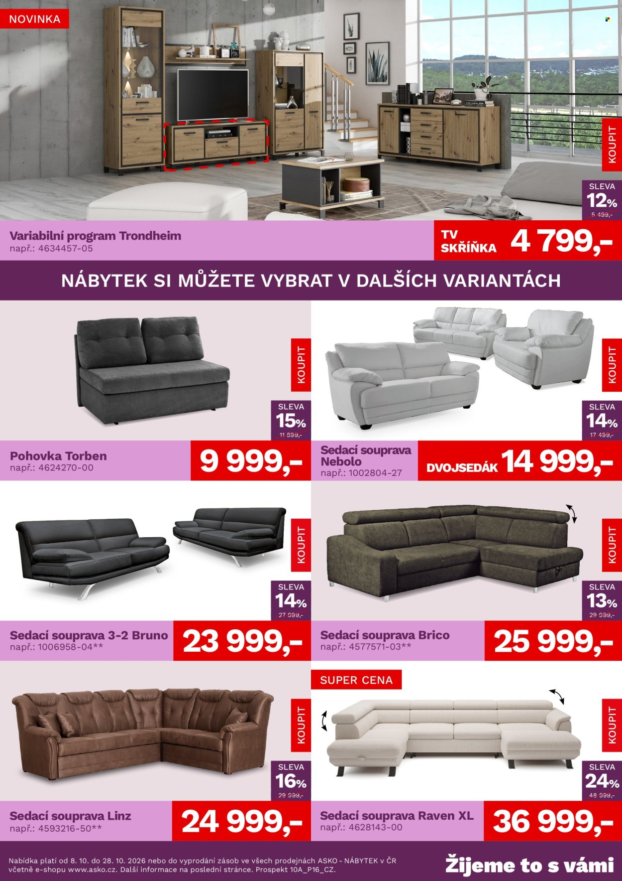 Leták ASKO - 8.10.2026 - 28.10.2026. Strana 2