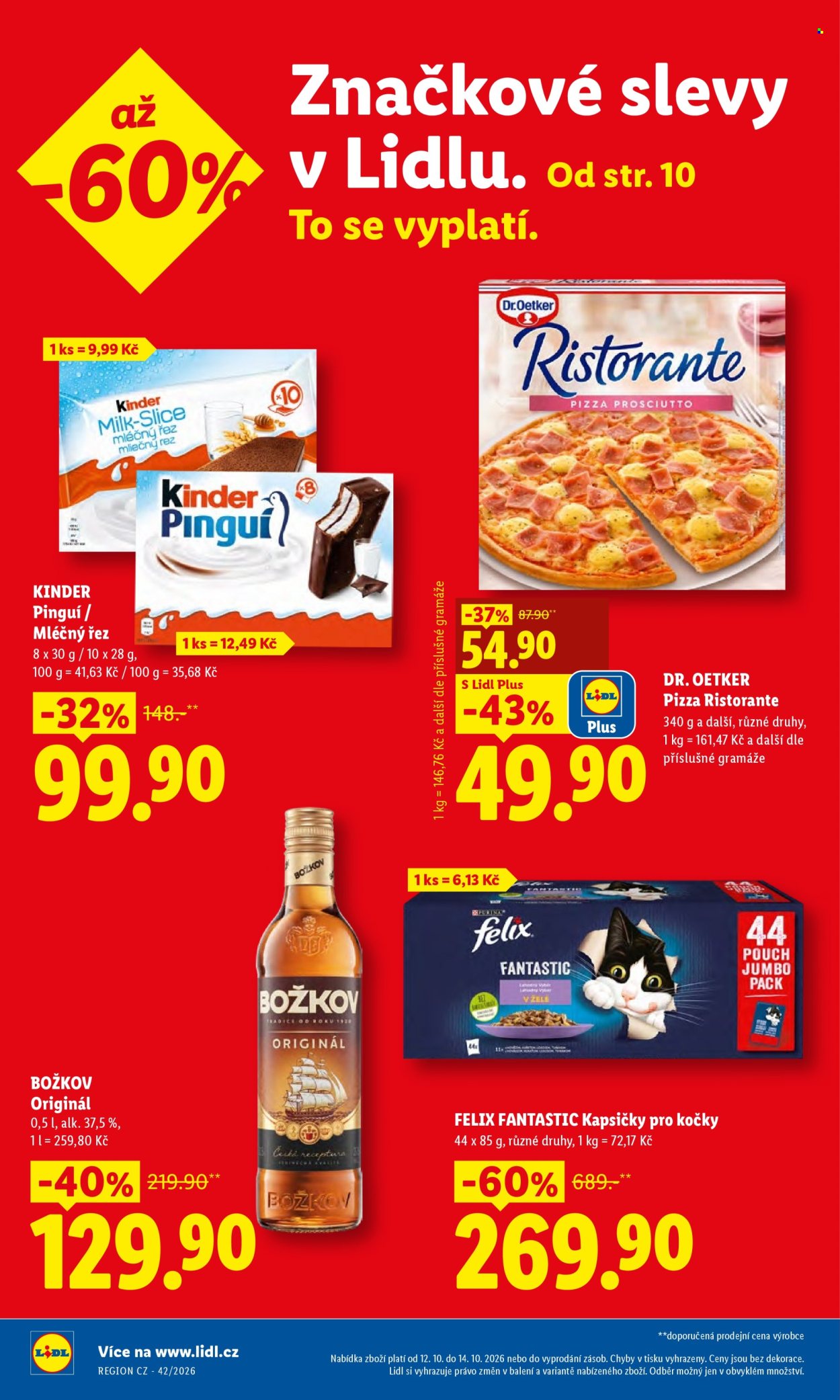 Leták Lidl - 12.10.2026 - 14.10.2026. Strana 2
