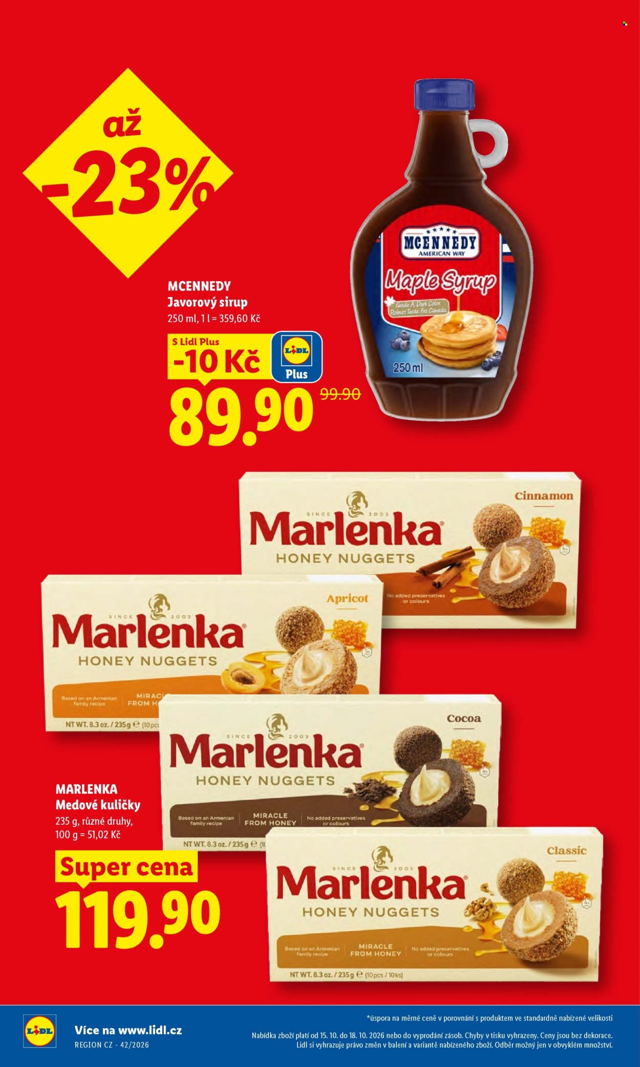 Leták Lidl - 15.10.2026 - 18.10.2026. Strana 6