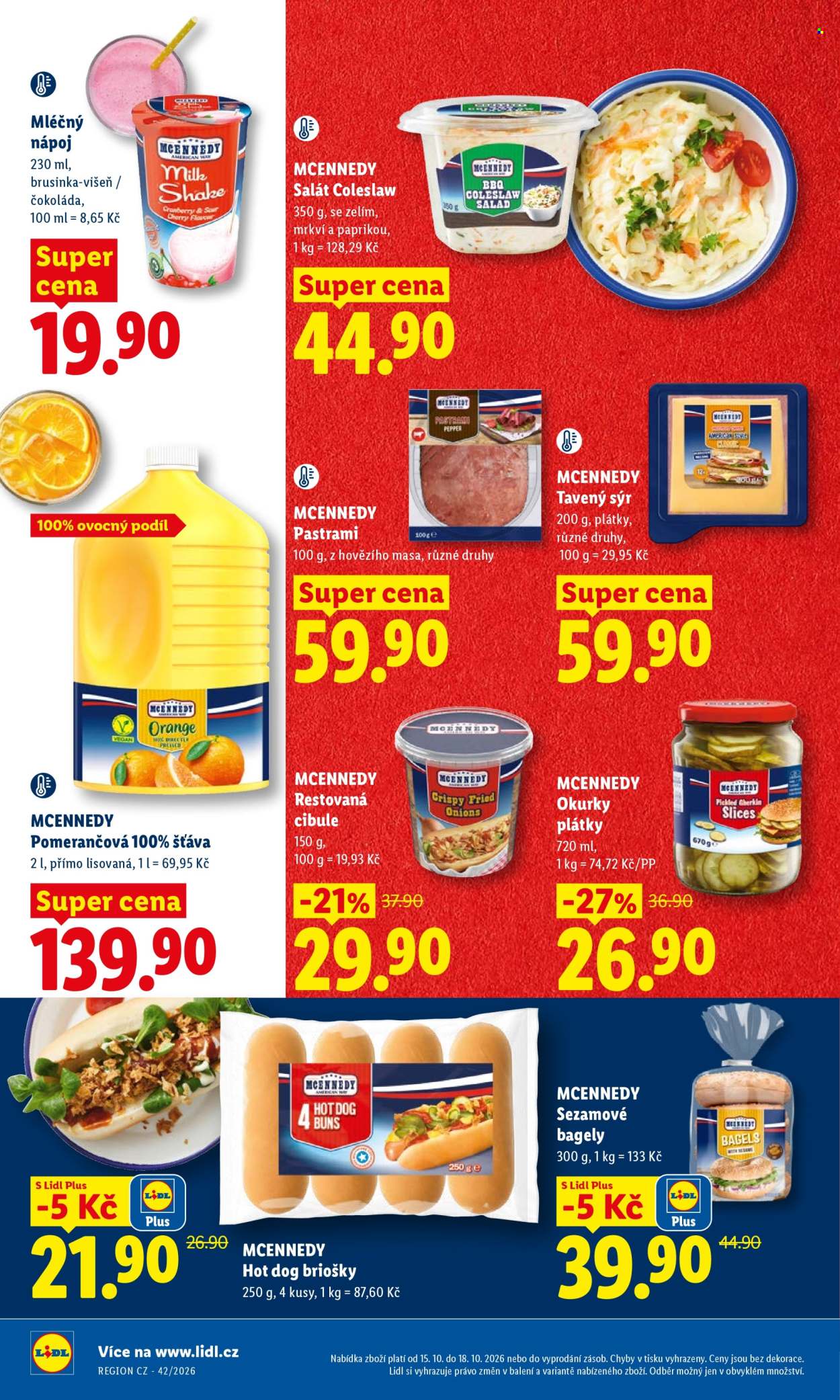 Leták Lidl - 15.10.2026 - 18.10.2026. Strana 18