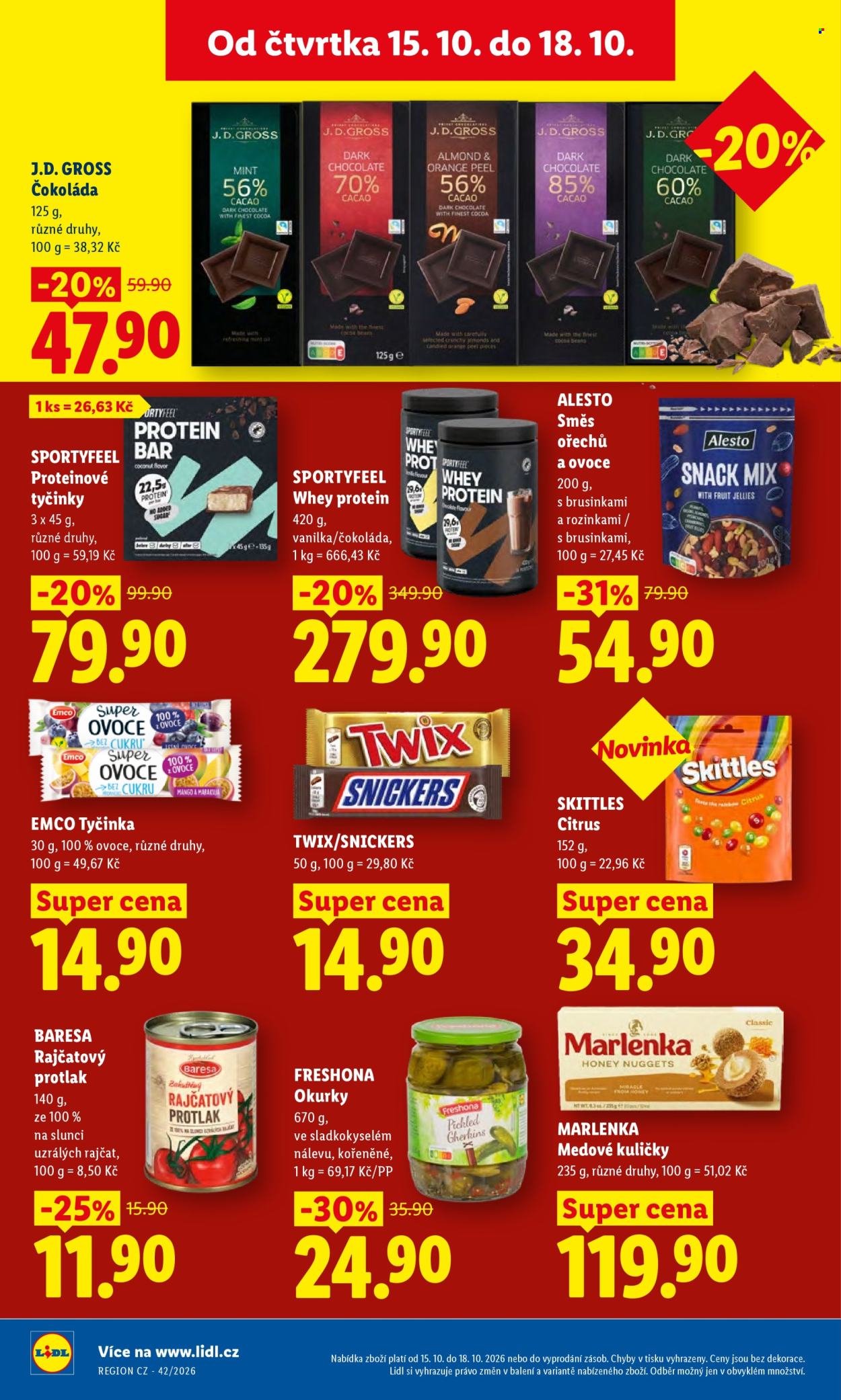 Leták Lidl - 15.10.2026 - 18.10.2026. Strana 24