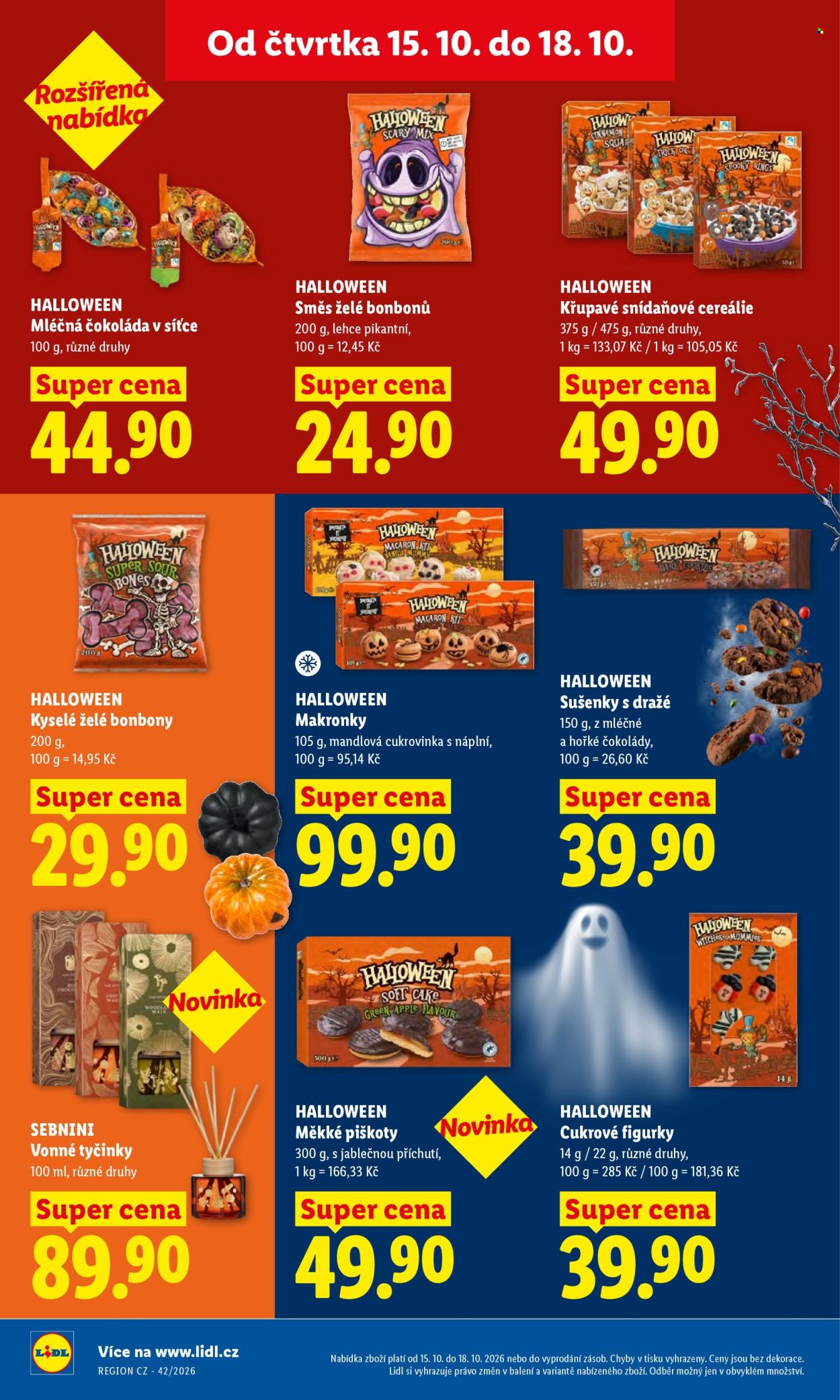 Leták Lidl - 15.10.2026 - 18.10.2026. Strana 34