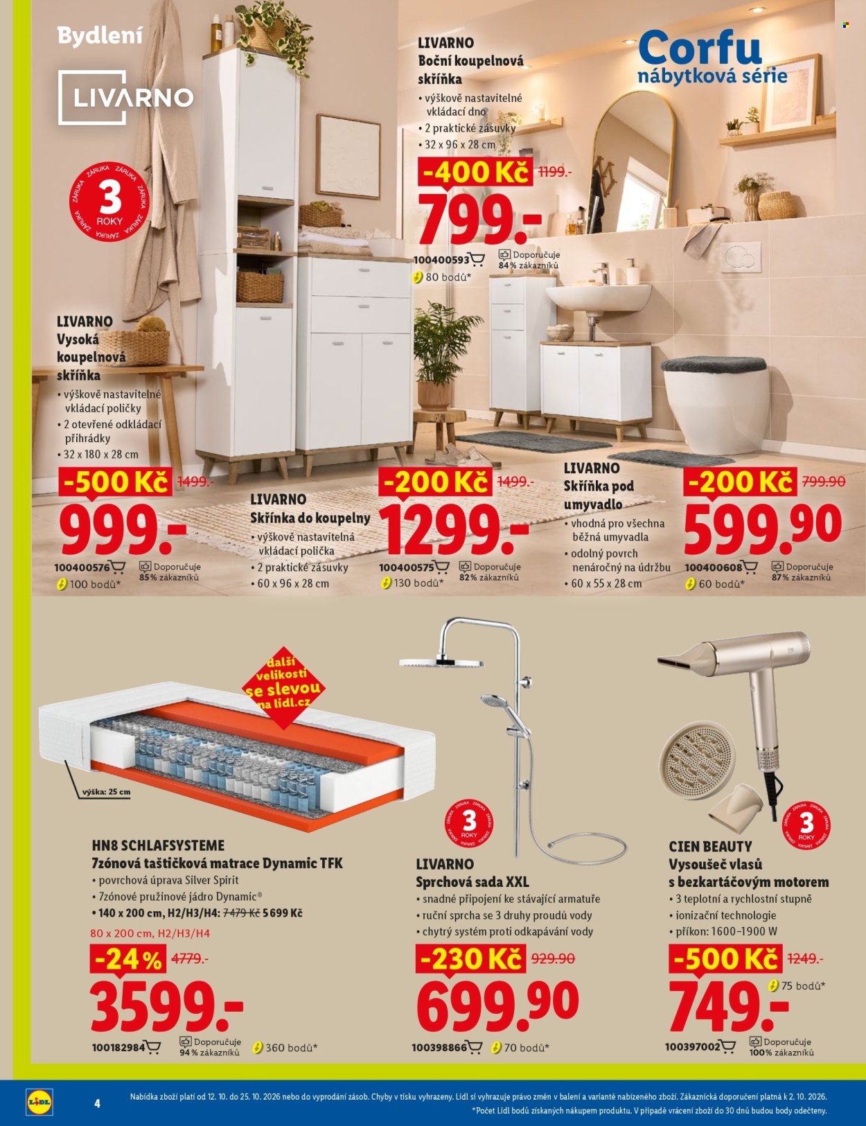 Leták Lidl - 12.10.2026 - 25.10.2026. Strana 4