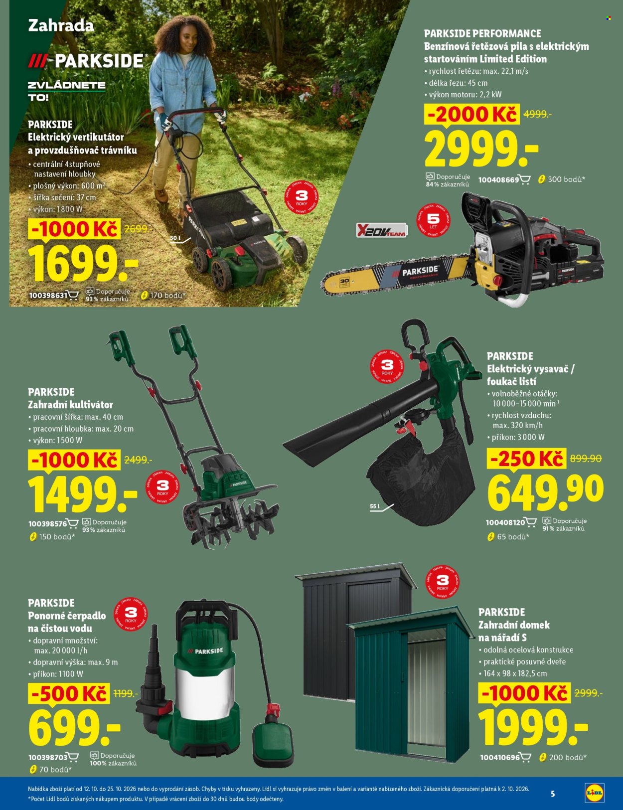 Leták Lidl - 12.10.2026 - 25.10.2026. Strana 5