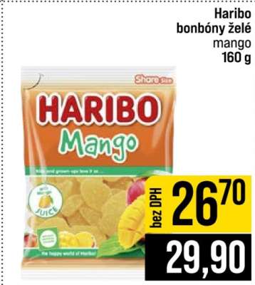 Haribo bonbony želé