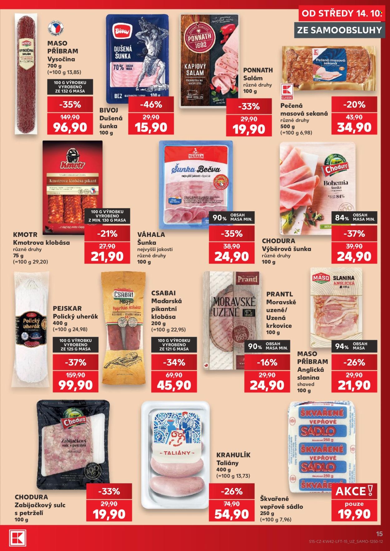 Leták Kaufland - 14.10.2026 - 20.10.2026. Strana 15