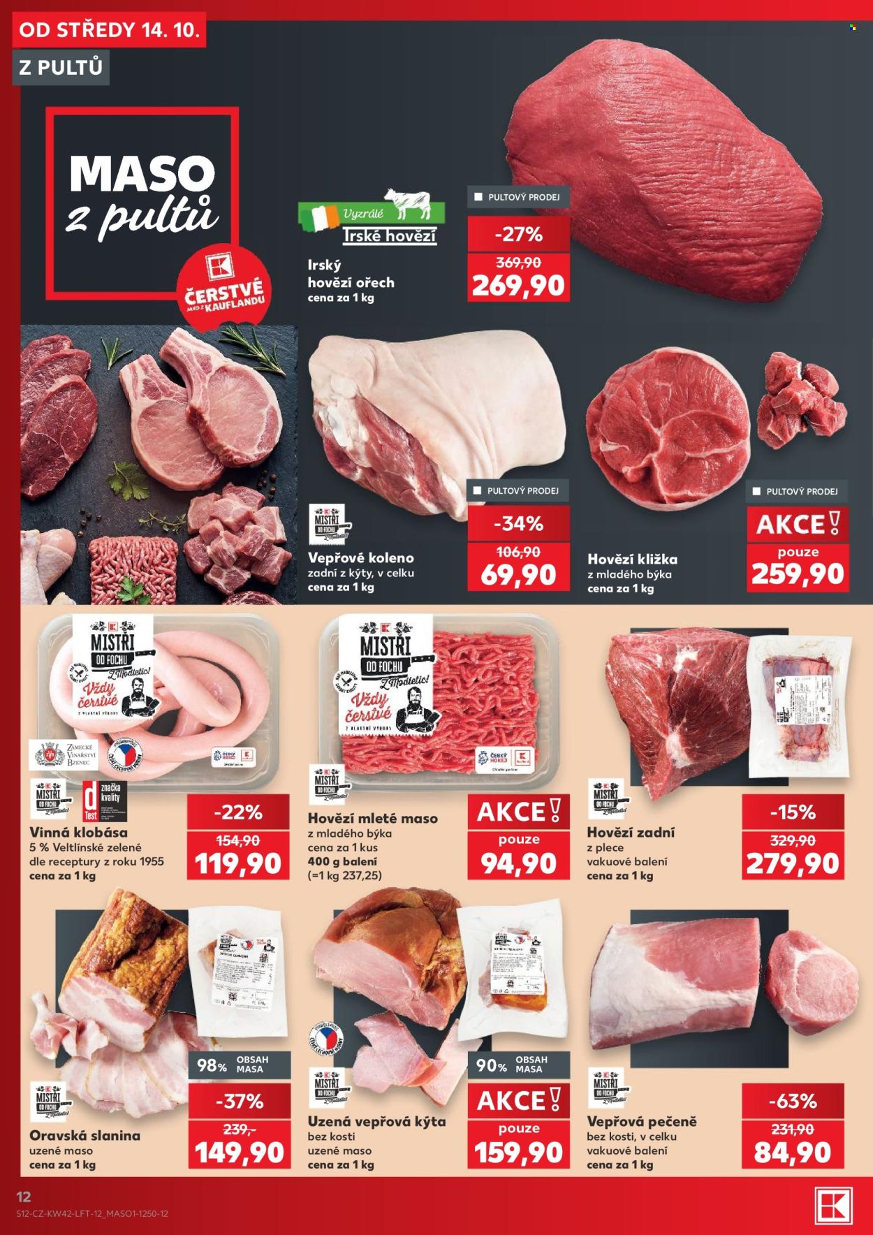 Leták Kaufland - 14.10.2026 - 20.10.2026. Strana 12
